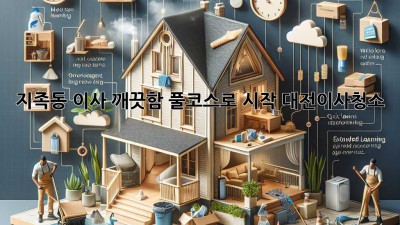 ✨ 지족동 이사, 깨끗함 풀코스로 시작! #대전이사청소 ✨